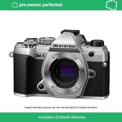 Pre-Owned OM System OM-5 Body - Silver