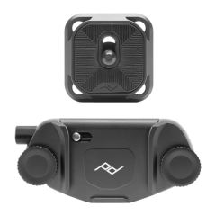 Peak Design Capture V3 Camera Clip & Standard QR Plate (Black)