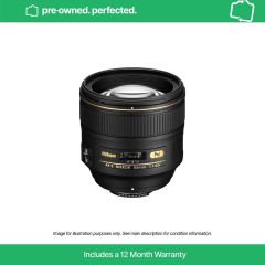 Pre-Owned Nikon AF-S 85mm F1.4 Lens