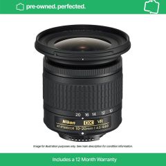 Pre-Owned Nikon AF-P DX NIKKOR 10-20mm f4.5-5.6G VR Lens