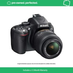 Pre-owned Nikon D5100 & AF-S DX 18-55mm f/3.5-5.6 G VR