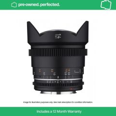 Pre-Owned Samyang 35mm T1.5 VDSLR UWC II Lens - Canon EF