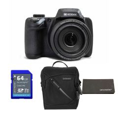 Kodak Pixpro AZ528 Digital Bridge Camera - Black - ProMaster Kit