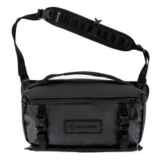 Wandrd Rogue Sling 9L - Black - front straight with strap up 