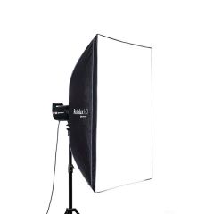 Elinchrom Reflective Cloth for Rotalux HD Square 120cm - front side slant - REFLECTIVE CLOTH ONLY - DIFFUSER/HEAD/STAND NOT INCLUDED