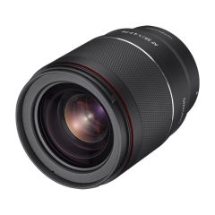 Samyang AF 35mm F1.4 P - Sony FE Lens - front slant 