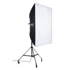 Elinchrom Indirect Litemotiv 145cm Softbox - setup with diffuser attached *STAND NOT INCLUDED*