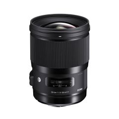 Sigma 28mm f/1.4 DG HSM Art Lens - for Canon EF Fit