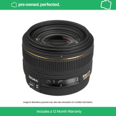 Pre-Owned Sigma 30mm F1.4 EX DC HSM Lens - Nikon F Mount