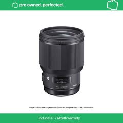 Pre-Owned Sigma 85mm f/1.4 DG Art Lens - Nikon Fit