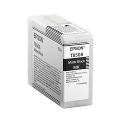 Epson T850800 Singlepack Ink Cartridge - Matte Black