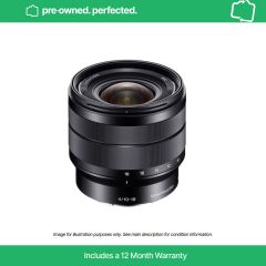 Pre-Owned Sony E 10-18mm F4 OSS Lens