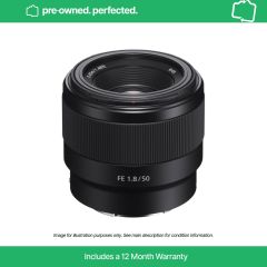 Pre-Owned Sony FE 50mm f/1.8 Lens