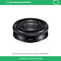 Pre-Owned Sony E 20mm F2.8 Pancake Lens
