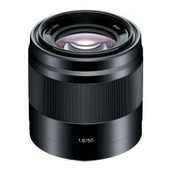 Sony E 50mm f/1.8 OSS Lens - Black