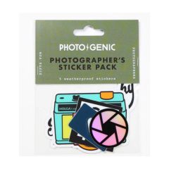  Photogenic Supply Co. Sticker Pack - Photographer - pack front 