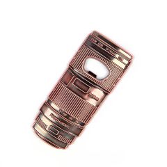 Photogenic Supply Co. Telephoto Bottle Opener - Copper - front slant 