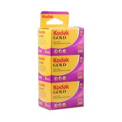 Kodak Gold 200 135-36 35mm Film - Triple Pack