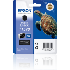 Epson Turtle T1578 T1578 MatteBlack Ink Cartridge for Stylus R3000 Printer