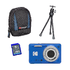 Kodak Pixpro FZ55 (Blue) Value Kit 
