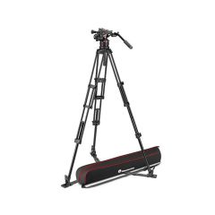 Manfrotto NitroTech 612 Video Head & ALU Twin GS Tripod