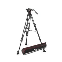 Manfrotto NitroTech 612 Video Head & ALU Twin MS Tripod