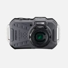 Pentax WG-1000 - Grey - tough compact camera front 