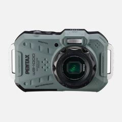 Pentax WG-1000 - Olive - tough compact camera - front 