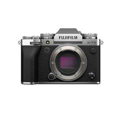 Fujifilm X-T5 Mirrorless Camera Body - Silver Front