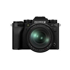 Fujifilm X-T5 (Black) & XF-16-80mm F4 R OIS WR Front