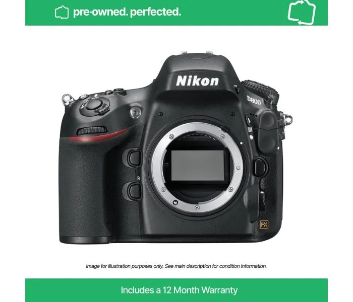 Pre-Owned Nikon D800 Body