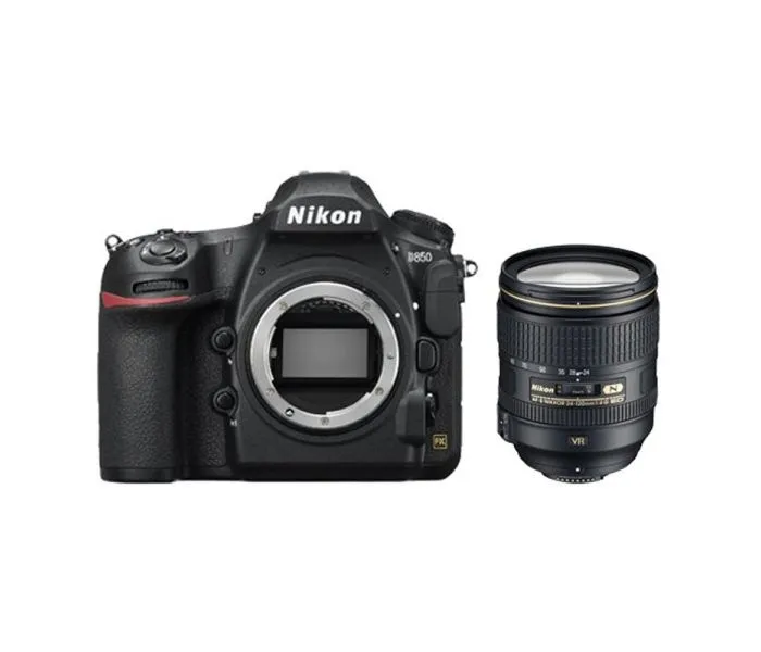 Nikon D850 Digital Camera and AF-S NIKKOR 24-120mm f/4G ED