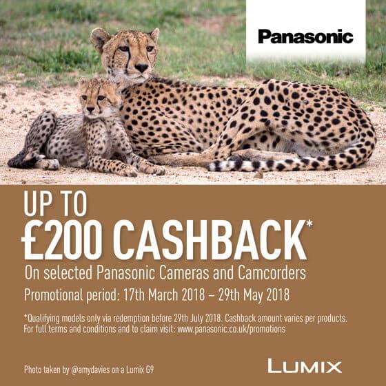 Panasonic Lumix Cashback