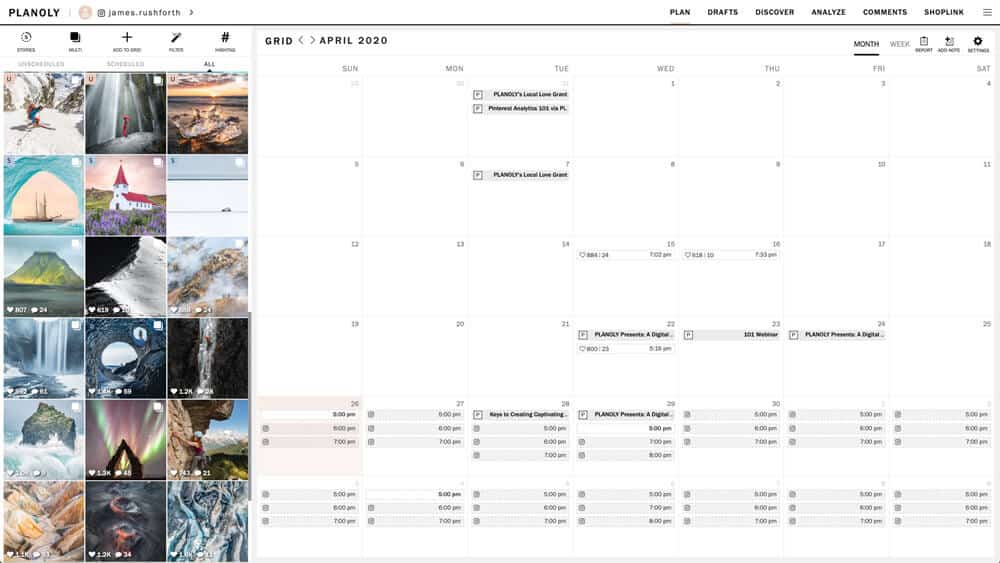 Planoly screenshot