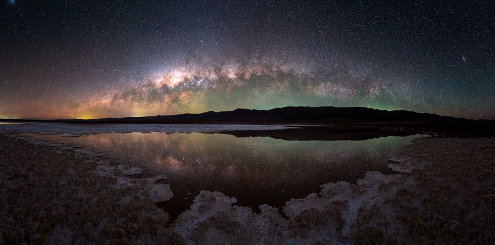 night sky panorama