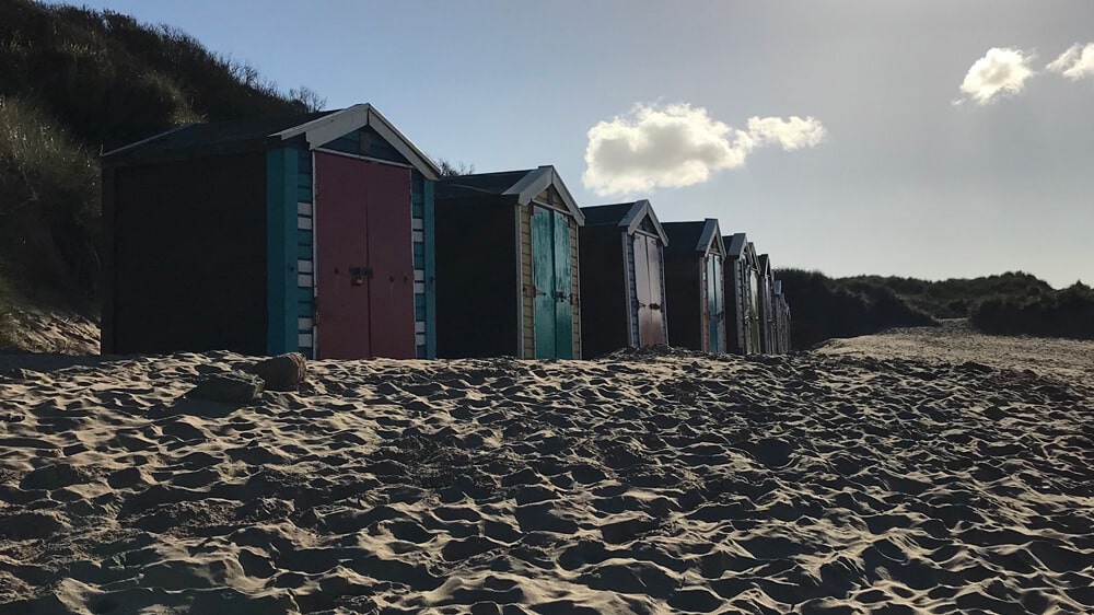 beach huts