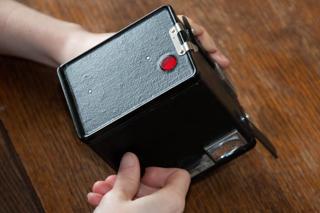 deconstructed digital camera